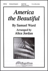 America the Beautiful SATB choral sheet music cover